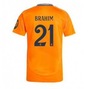 Real Madrid Brahim Diaz #21 Udebanetrøje 2024-25 Kort ærmer